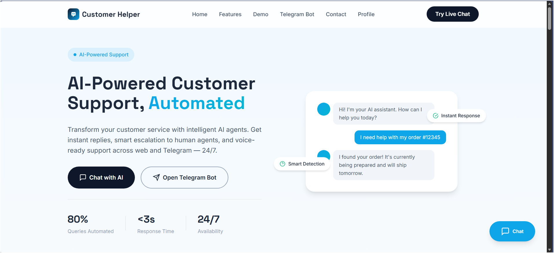 AI Customer Support