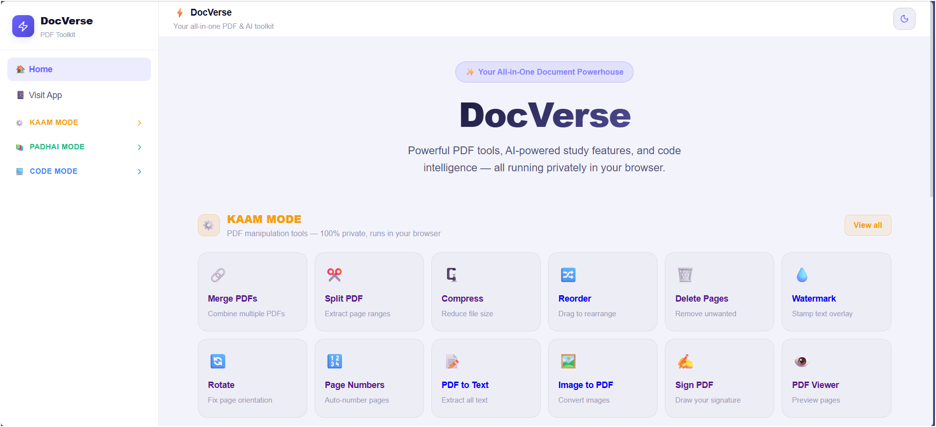 Doc Verse